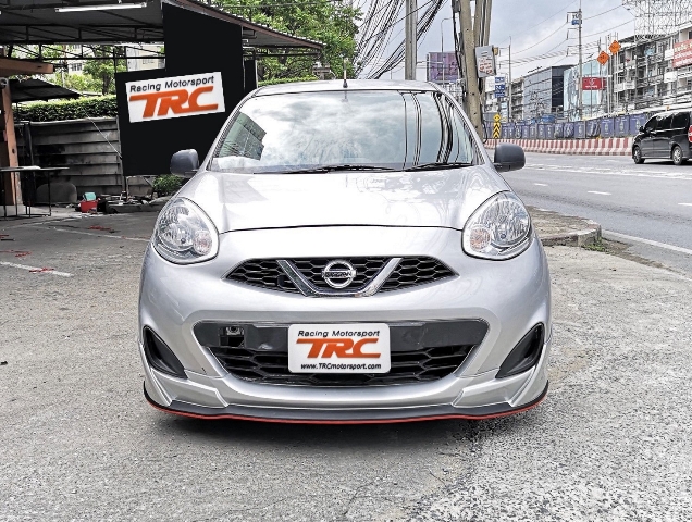 สเกิร์ตรอบคัน MARCH 2013 ทรง NISMO งานพลาสติก ABS